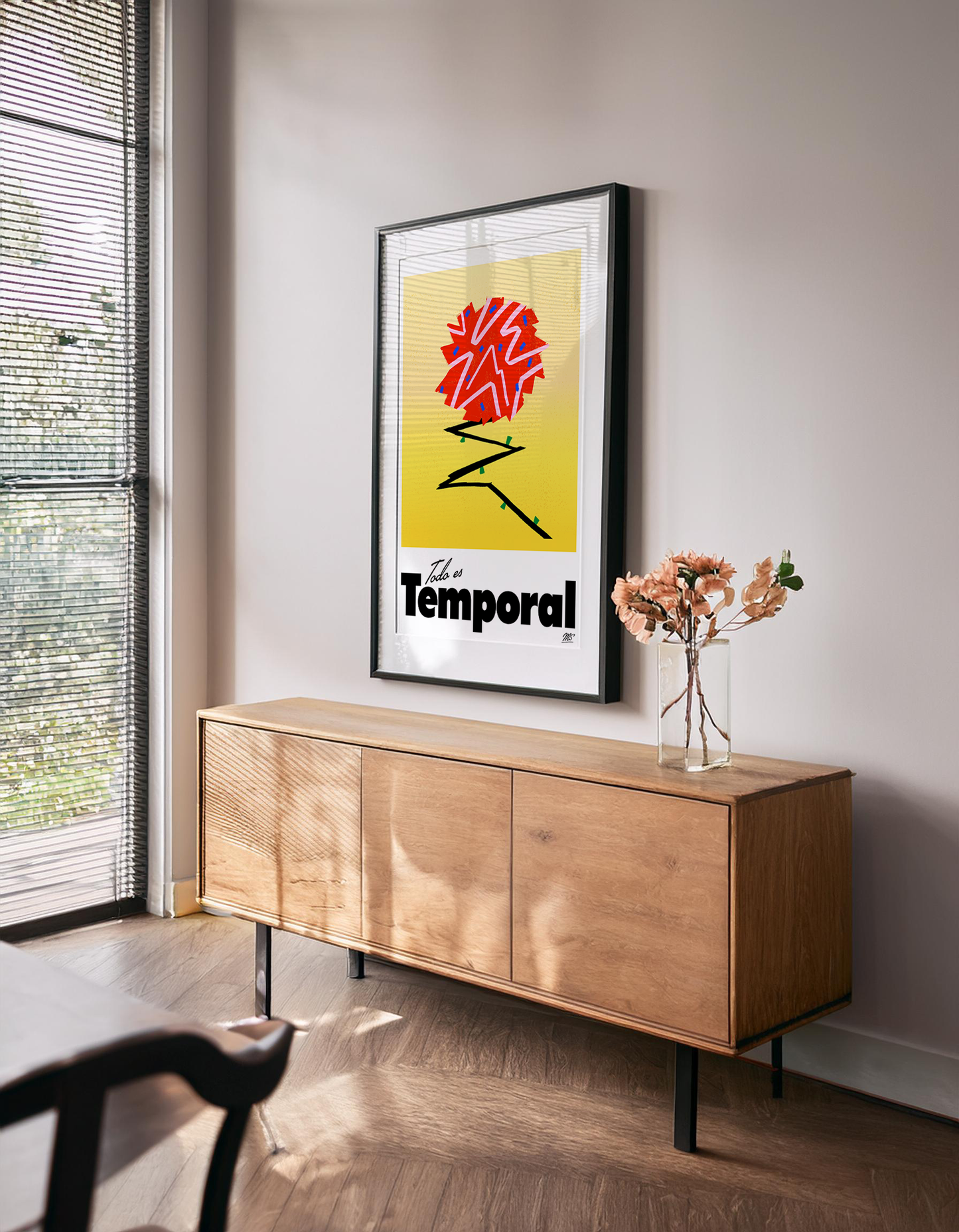 Todo es Temporal | Impresión Artistica