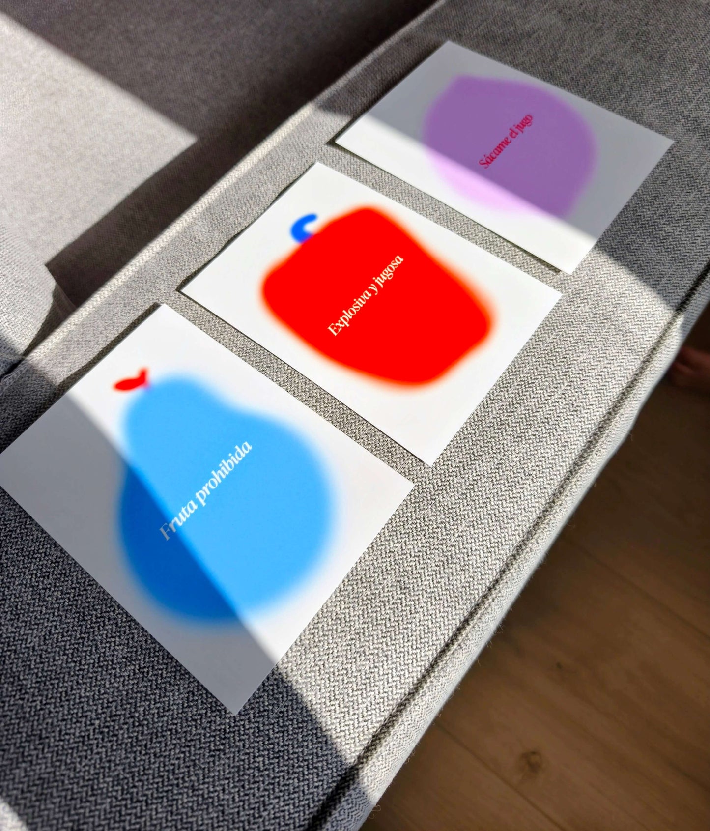 Frutas Audaces · Set de 6 tarjetas