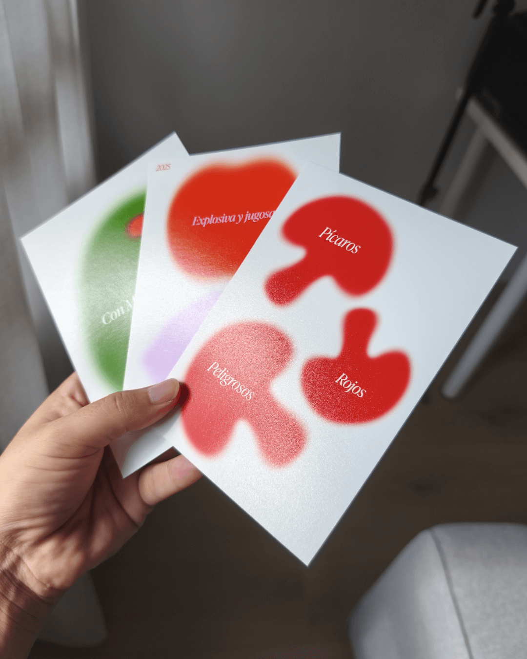 Frutas Audaces · Set de 6 tarjetas