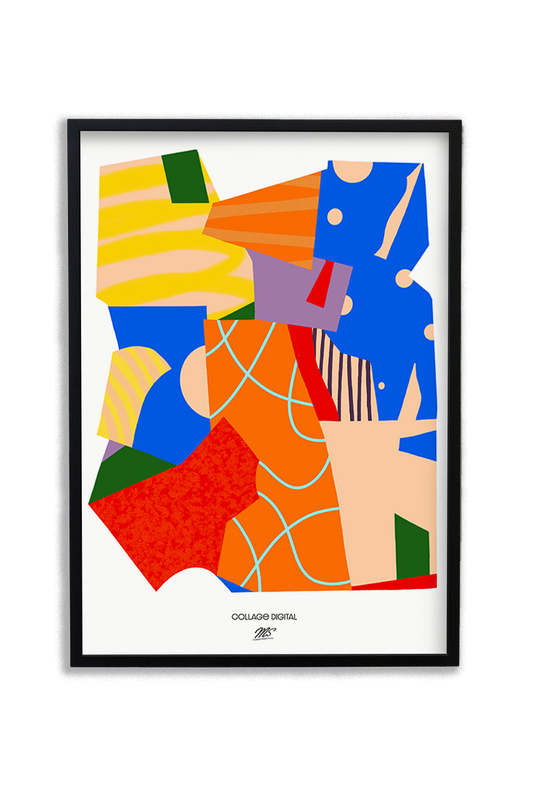 Collage Digital Abstracto Vol. 01